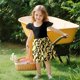 thumbnail image 2 of Girls' Summer Dress Kids 2025 Floral Print Short Sleeve Dress Stylish Summer Dresses for Kids Comfortable and Breathable ,Sie:130, 2 of 6