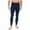 Navy, variant on Vekome Mens Yoga Leggings with Pockets Butt Lift Pants Seamless Solid Lightweight Running Tights Navy L