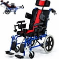 thumbnail image 1 of Silla De Ruedas Pci Paralisis Cerebral Infantil Aceror Resistente Eleva Piernas  Soporta 150 kg Nanofort Adulto Infantil, 1 of 10
