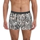 thumbnail image 1 of Balery Leopard And Zebra Calzoncillos bóxer para hombre, ropa interior de algodón suave y transpirable con cinturilla de nailon-Small, 1 of 5