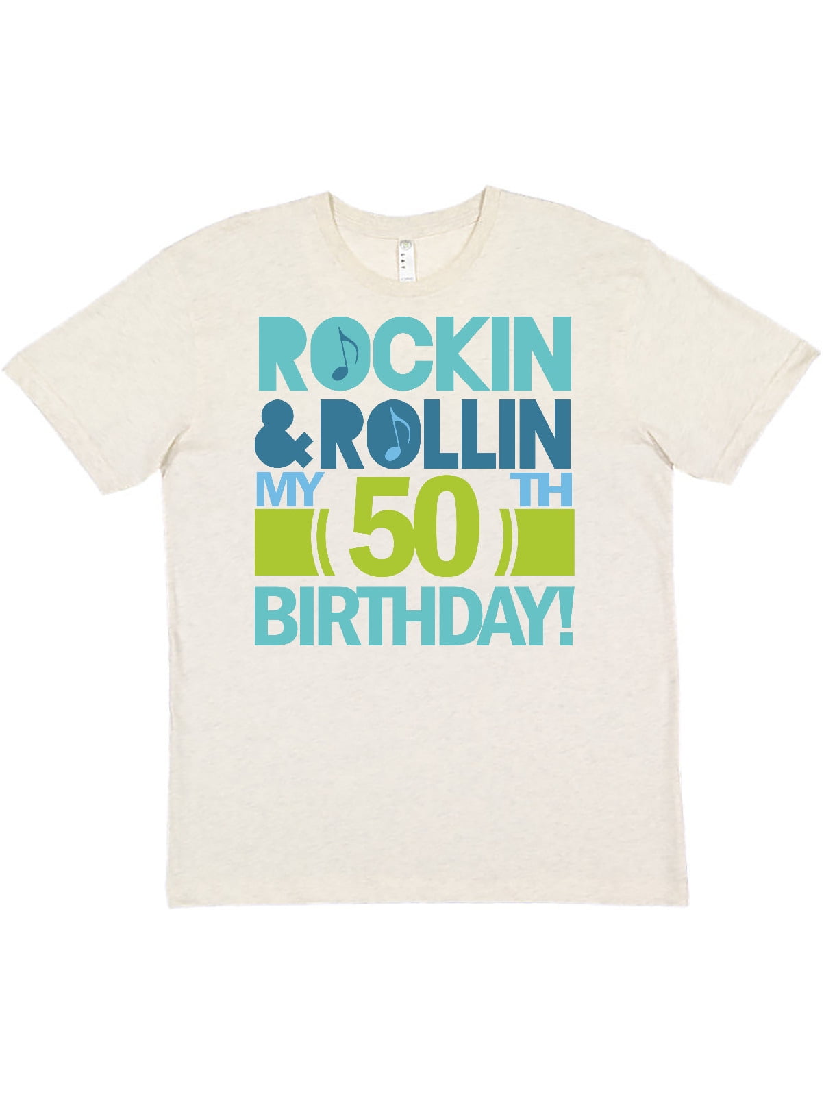 Inktastic 50th Birthday Rock N Roll T 