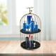 thumbnail image 3 of Iron Art Nordic Bird Cage Rack Lápiz Labial Perfume Cosmético 19.5x36.5cm Blanco , 2 niveles negro Fernando Estante organizador de maquillaje, 3 of 6