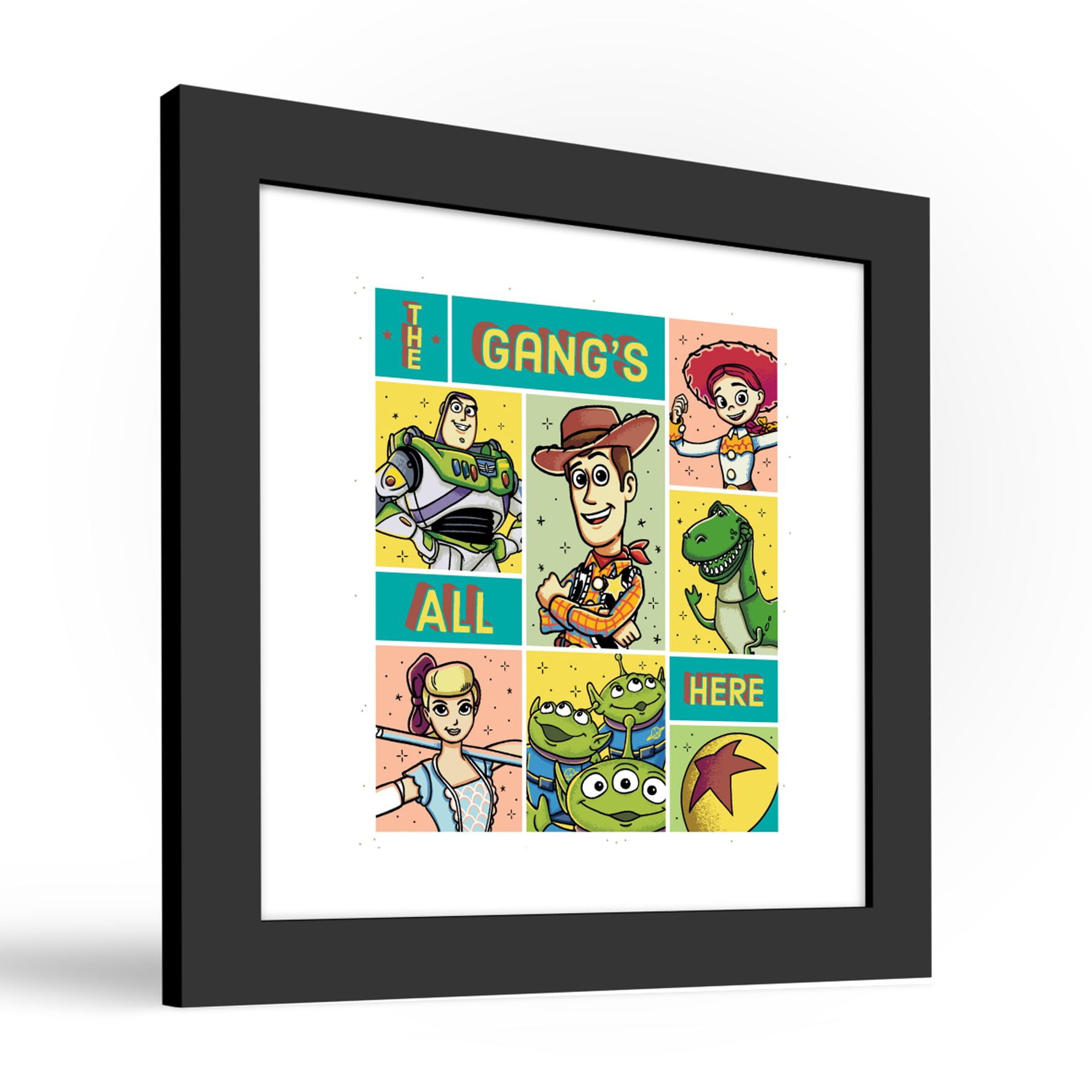 Toy Story Art Wall ディズニー - Disney Nistio® Watercolor Prints 