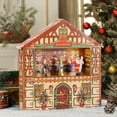 thumbnail image 4 of Mr. Christmas 16" Animated Musical Santa's Workshop Advent Calendar, 4 of 5