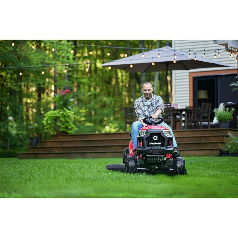 Troy Bilt 13AM77BSA23 Pony 42 500cc Riding Lawn Mower Walmart
