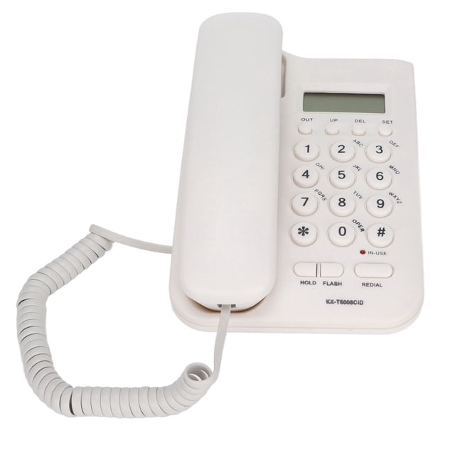 Teléfono de extensión KXT5006CID NikouMX para oficina y hogar