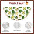 thumbnail image 3 of Bingfone Christmas Tree Skirt Mat Christmas Decoration Interior 36" -Avocado1, 3 of 6