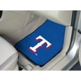 thumbnail image 1 of MLB - Texas Rangers Tapis de Voiture Moquette 2 Pcs 17"x27 Pouces, 1 of 2