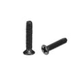 thumbnail image 4 of Uxcell M2 x 10mm Phillips Screws Fastener Black Zinc Plated 350 Pack, 4 of 5
