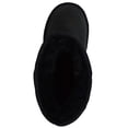 thumbnail image 6 of Kids Genuine Sheepskin Boot with Reinforced Heel by SNUGRUGS - Black - US 3, 6 of 7