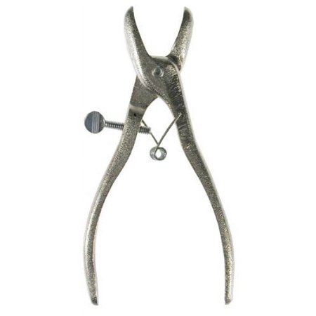 UPC: 0032554302309 | Decker Nickel-Plated Cast Malleable Iron Hog Ring Pliers with Spring R2