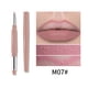 thumbnail image 1 of Hot6sl Ofertas y Liquidaciones Lápiz Labial Doble Punta El Lápiz Labial Delineador No Se Desvanece Fácilmente No Es Fácil de Pegar a La Taza de Lápiz Labial Giratorio Pinks, 1 of 3