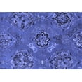 thumbnail image 1 of Ahgly Company Indoor Rectangle Abstract Blue Contemporary Area Rugs, 5' x 8', 1 of 4