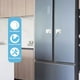 thumbnail image 2 of Paquete de 2 cerraduras de seguridad para niños para puerta de refrigerador, color blanco, 2 of 5