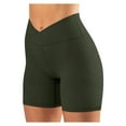 thumbnail image 1 of MKLEKYY Leggings de entrenamiento sólidos para mujer, pantalones deportivos para fitness, correr, yoga y atletismo, 1 of 3