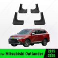 thumbnail image 1 of unique For Mitsubishi Outlander 2015 2016 2017 2018 2019 2020 Fender Mudguard Mud Flaps Guard Splash Flap Mudguards Car, 1 of 5