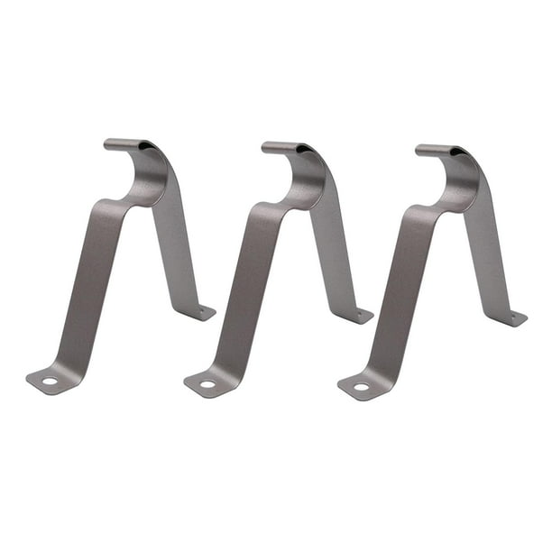 Adjustable 1925mm Curtain Rod Brackets Window Rod Holders Curtain