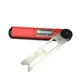 thumbnail image 2 of Digital Range 0-225 Degree Stainless Steel Angle Measuring Ruler Woodworking Carpenter Tool Protractor Goniometer ,Easy Setup, 2 of 6