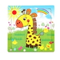 thumbnail image 1 of Pizzles de Madera para Niños, Juguete de Animal para Niños Educación Tempana Desarrollar Coordinácido Ocular de Mano para Niñas, 1 of 8