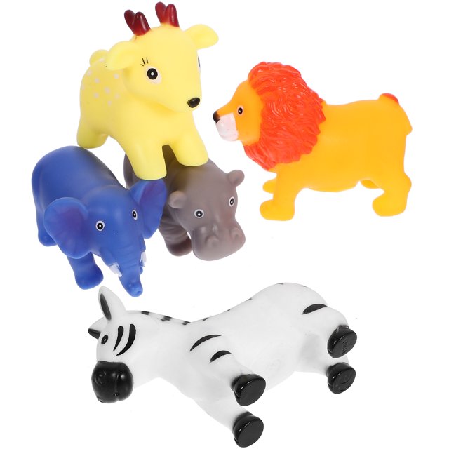 HIAKDOFT 5pcs Bath Time Entertainment Water Toy Shower Plaything for Toddlers