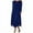 Womens Velvet Dress Blue, variant on Women's Cocktail Dress Long Sleeve Ruched Velvet Stretchy Long Tunic Dress for Mother of Bride for Prom