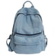 thumbnail image 1 of Moda Mochilas escolares Denim Sólido Estudiantes Gran capacidad Cremallera Azul, 1 of 9