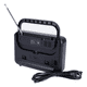 thumbnail image 2 of Radio Retro Portátil Vintage Recargable Bluetooth Malubero, Negro, 2 of 4