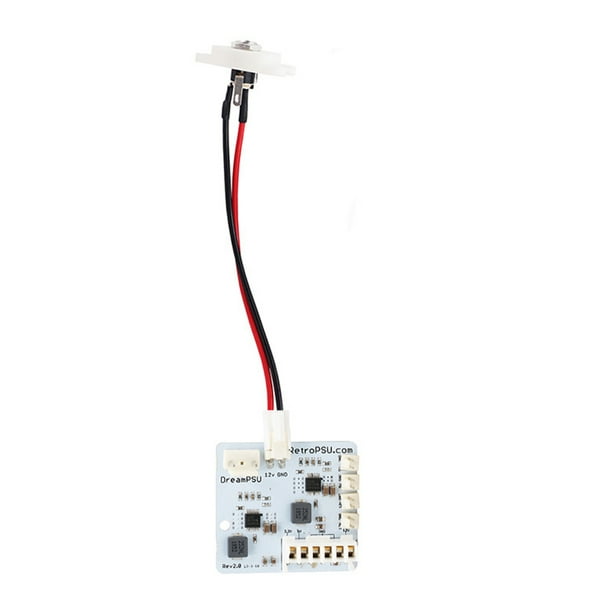 Btafrte Fuente Alimentación DreamPSU Rev2.0 12V para Reemplazo Consola Juegos SEGA DreamCast