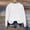 White#02, variant on Yteetum Swetashirts for Women Oversized Crewneck Long Sleeve Hoodless Sweat Shirts Fall Casual Solid Round Neck Loose Lightweight Comfy Shirts Pullover Tops