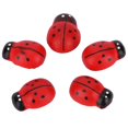 thumbnail image 3 of BIMZUC 100PCS Small Wooden Insect Stickers Mini Ladybugs Decorative Sticker for Embellishment Card Making Crafts, 3 of 7