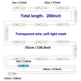 thumbnail image 2 of Wweixi LED Vanity Mirror Lights Kit Make Up Dressing Table Strip Bathroom, 2 of 6