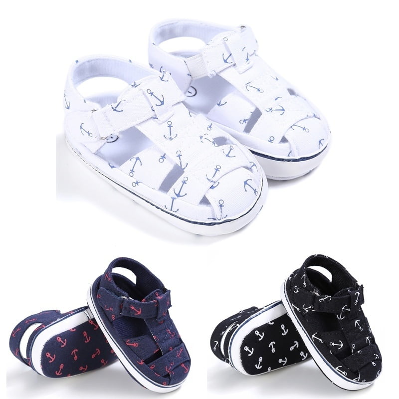 Baby Infant Girl Boy Crib Shoes Blue 0-6 6-12 12-18 Months 
