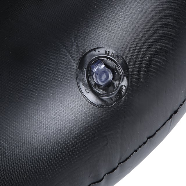 Saco de Boxeo Inflable, Saco de Boxeo Fitness Tumbler, Material de PVC de Calidad, Ideal para el Entrenamiento de Boxeo, Perfecto para Mantenerse Saludable o como una Salida para el(1.6米-Negro) boxeo