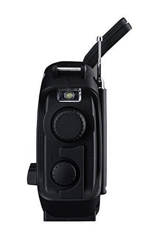Kaito KA500 Voyager Emergency Radio with Solar, Crank, and Flashlight photo 2