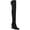 Black Fabric, variant on Marc Fisher LTD Womens Octavie Pointed toe Block Heel Over-The-Knee Boots