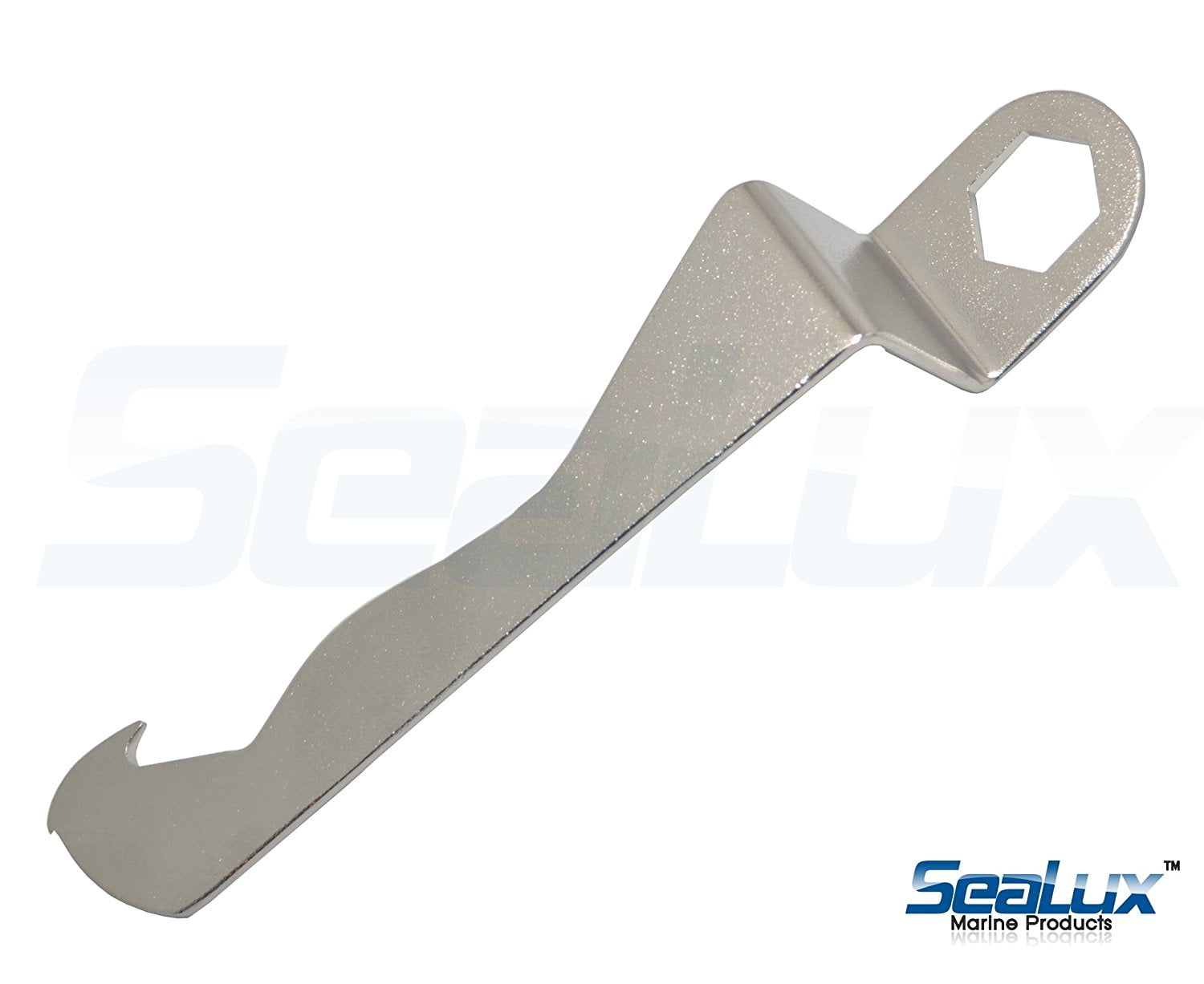 SeaLux Marine Stainless Steel Propeller Wrench and lock for tab washers fit for 1-1//16 Hex prop Nut