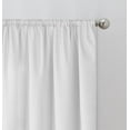 thumbnail image 2 of Eclipse Draft Stopper 63" Room Darkening Rod Pocket Window Curtains Panel, 2 of 3