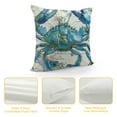 thumbnail image 4 of PHYHOO Sea Beach Theme Pillow Covers Kids Beach Crabs Print Cushion Cases Sea Animal Crab Throw Pillow Covers Decorative Square Pillow Cases For Living Room Reversible, 4 of 5
