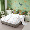 thumbnail image 4 of Erosebridal Cartoon Dinosaurs Bedding Comforter Set for Kids, Wild Animal Full Bedding Set, 4 of 6