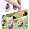 thumbnail image 4 of Coolnut Cartoon Cake Clipboard A4 Standard Size Decorative Clipboard with Low Profile Metal Clip for Students Men Women Classroom and Office Gifts, 4 of 7