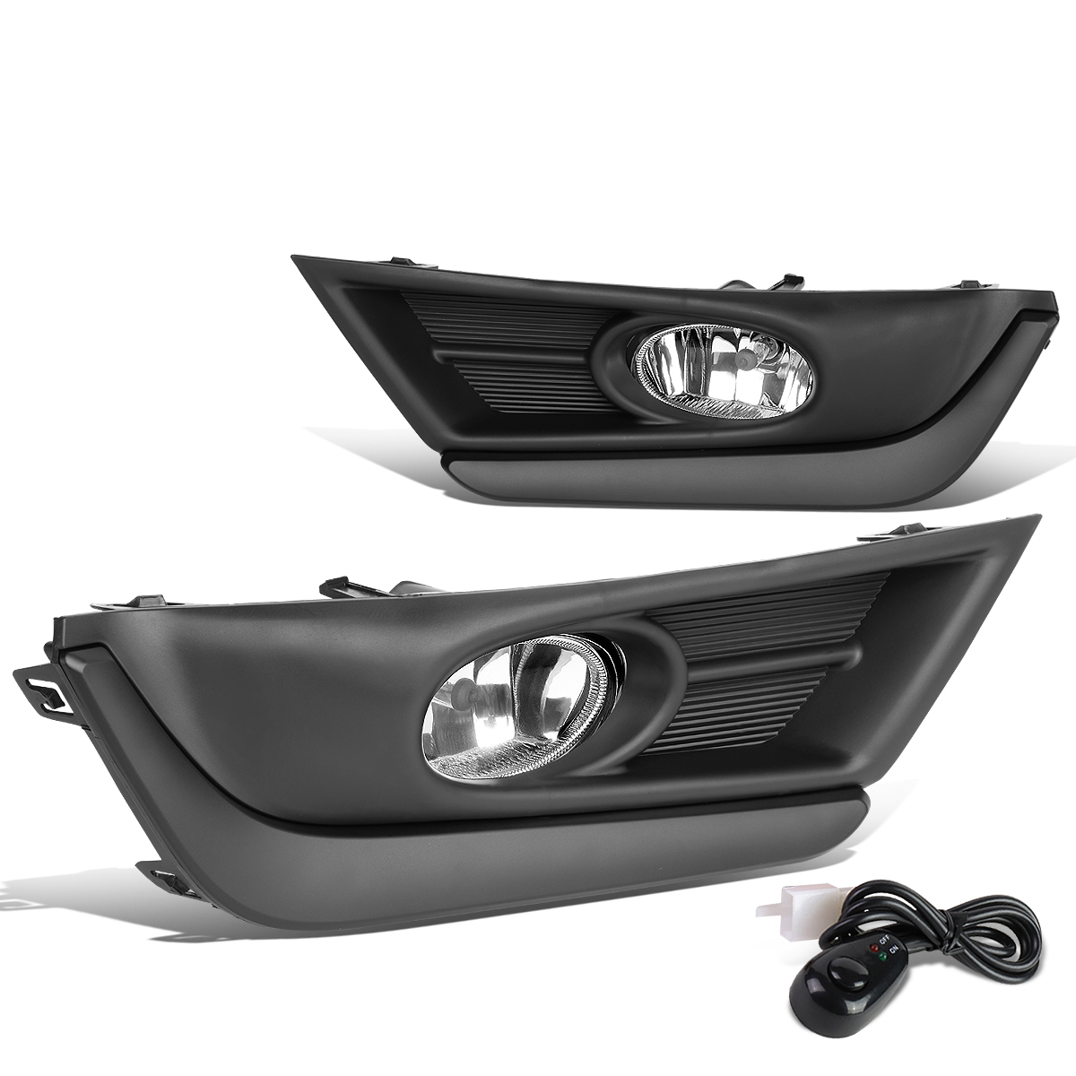 For 2017 to 2018 Honda CRV Front Driving Fog Light Lamp+Black Bezel