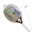 thumbnail image 3 of GAIVOTA -FOCAS Silver Kevlar Beach Tennis Racquet Advanced red EVA surface rough treatment Silver Kevlar- 1PCS, 3 of 6