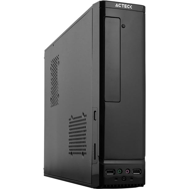 Gabinete ACTECK ATOM GS240 Micro ATX Fuente 450W 1 Fan Micro Torre Slim USB 2.0 AC-929042 Acteck Atom GS240