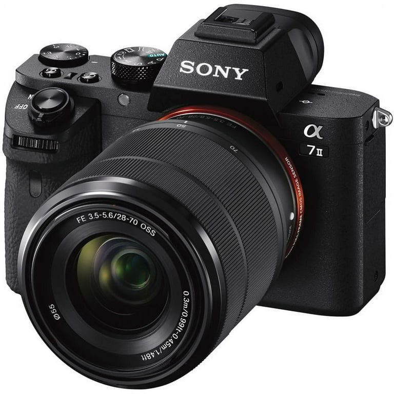 【BODY】SONY α7 II +【LENS】SEL2870 Sony a7 II Mirrorless E-mount Alpha Camera with Full Frame
