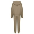 thumbnail image 5 of Lumtrix Womens 2 Piece Outfits Lounge Hoodie Sweatsuit Sets Oversized Sweatshirt Baggy Fall Comfy Sweatpants with Pockets Complexion 3XL, 5 of 7