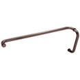 thumbnail image 2 of CRL CM12X28DU Dark Bronze 12" x 28" Back-to-Back Straight Combination Push and Pull Handle Set, 2 of 2