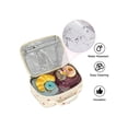 thumbnail image 7 of KAMUGO School Backpack Set for Kid Teen Girls,Elementary Grade 1-4 School Bookbags with Lunch Bag,Corduroy Lightweight College Daypack Beige Strawberry, 7 of 7