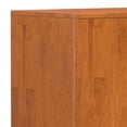 thumbnail image 3 of Simpli Home Harper 60 inch Wide Solid Hardwood Mid-Century Sideboard Buffet in Teak Brown, 3 of 14