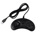 thumbnail image 2 of USB Gamepad Game Controller 6 Buttons for USB Gaming Joystick Holder for PC Drive Gamepads, 2 of 7
