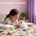 thumbnail image 6 of Yspwyqan Christmas Tree Gingerbread 3 Piece Comforter Set Queen, Soft All Season Bedding Set for Kids Adults, Cute Festive Bed Set for Bedroom Holiday Decoration, 6 of 7